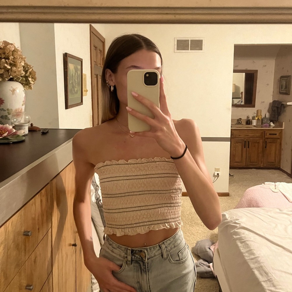 XS american eagle tube top